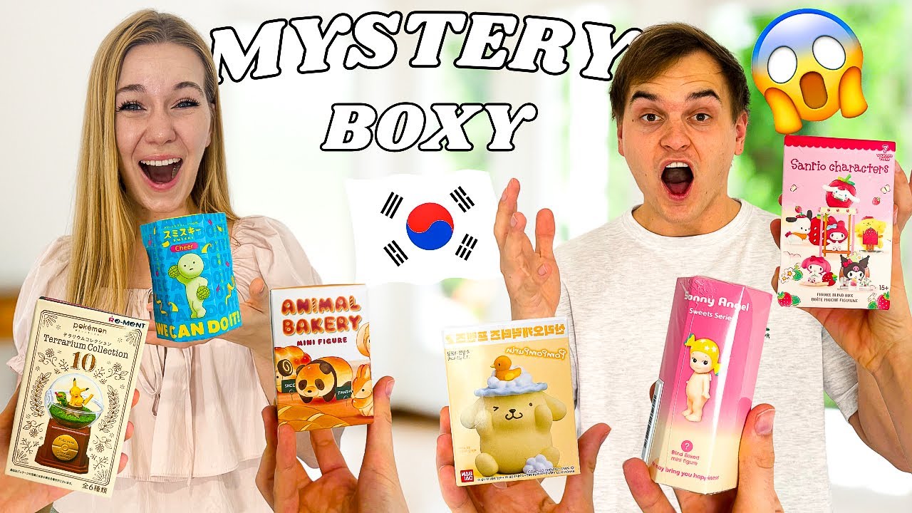 OTVÍRÁME NEJDRAŽŠÍ MYSTERY BOXY Z KOREJI!😱