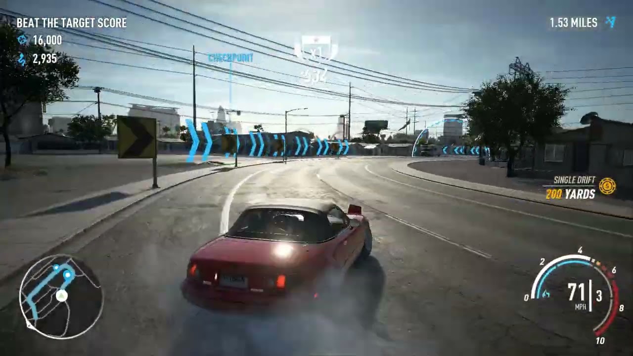Прохождение миссии №26 Need For Speed ​​Payback: блокировка клавиши Shift.