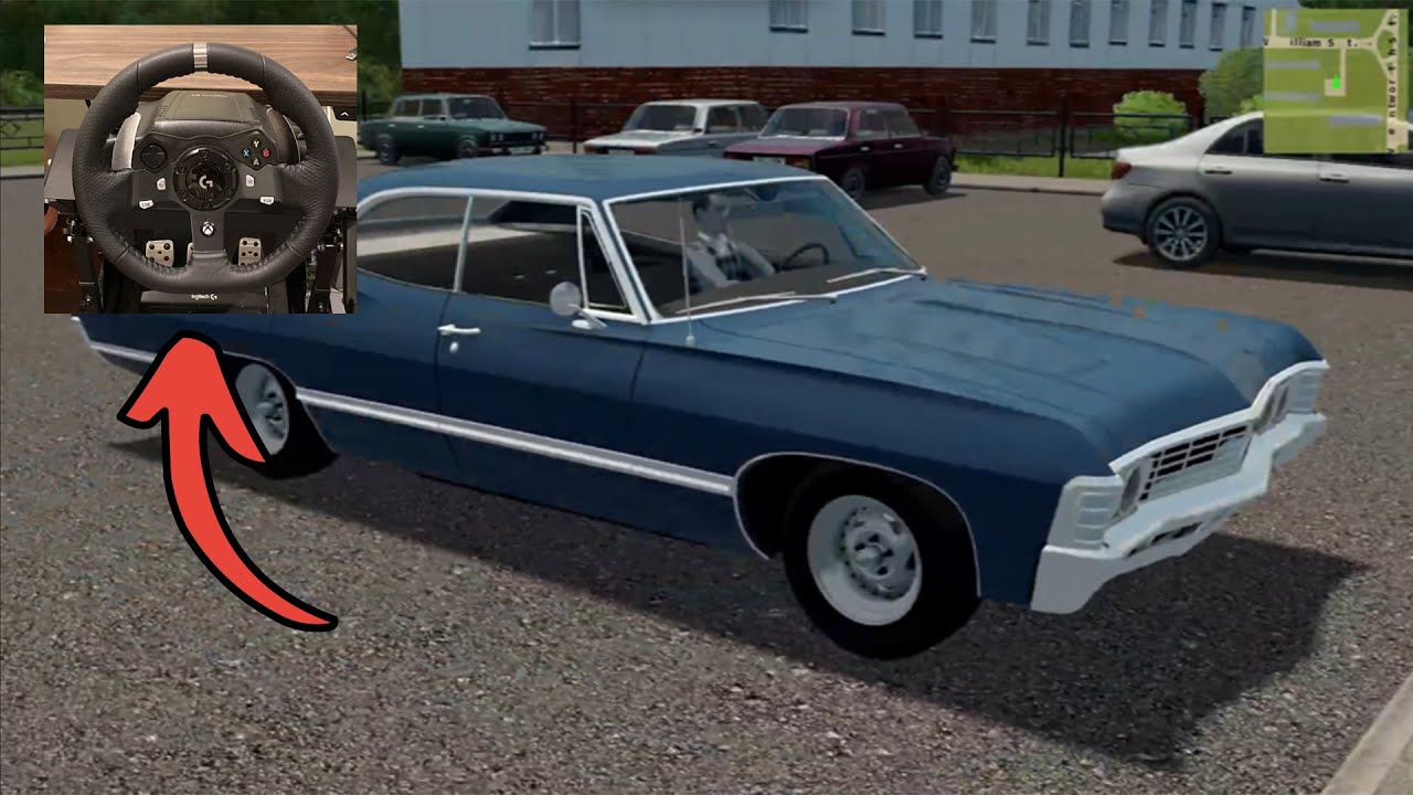 1967 Chevrolet Impala - City Car Driving [Logitech G920 Gameplay]