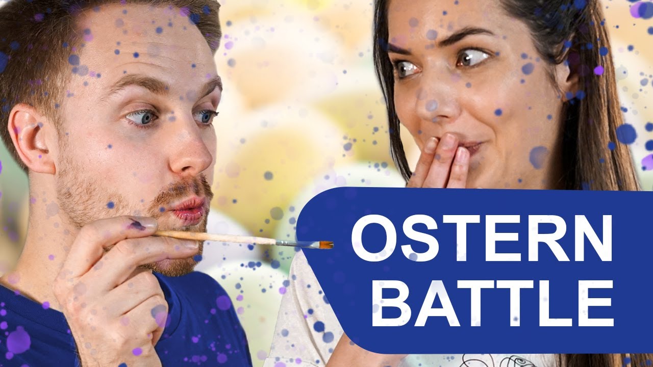 Ostereier bemalen: Wer gewinnt die Challenge?