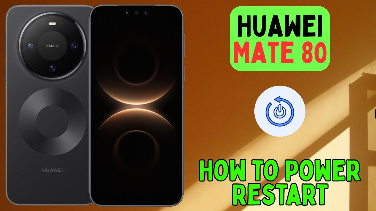 Как перезагрузить Huawei Mate 80