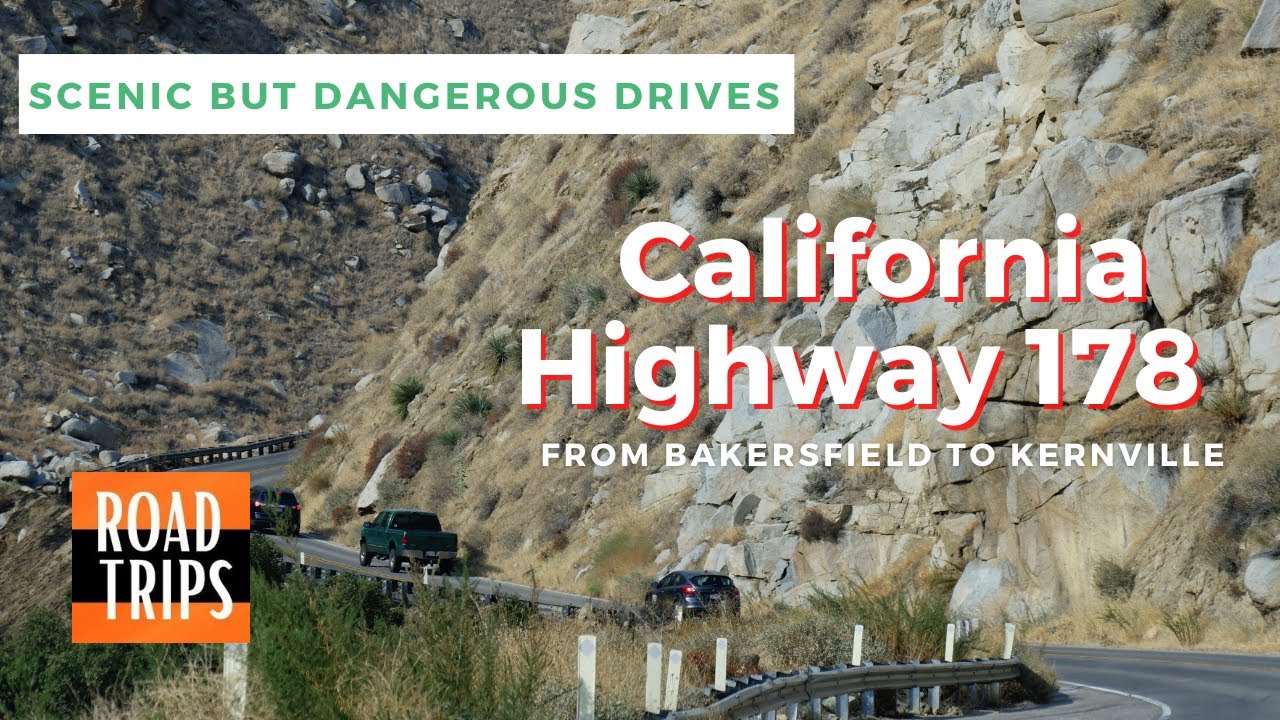 California Highway 178 (Kern Canyon Road) • GoPro Drive 4K • Scenic but treacherous route