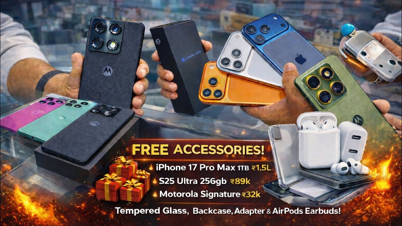 Best deal for iPhone Motorola Samsung ultra phones | only at Fones and Tones Mylapore