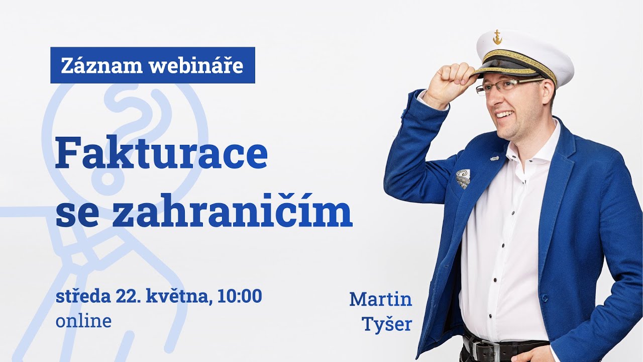 Záznam webináře Fakturace se zahraničím