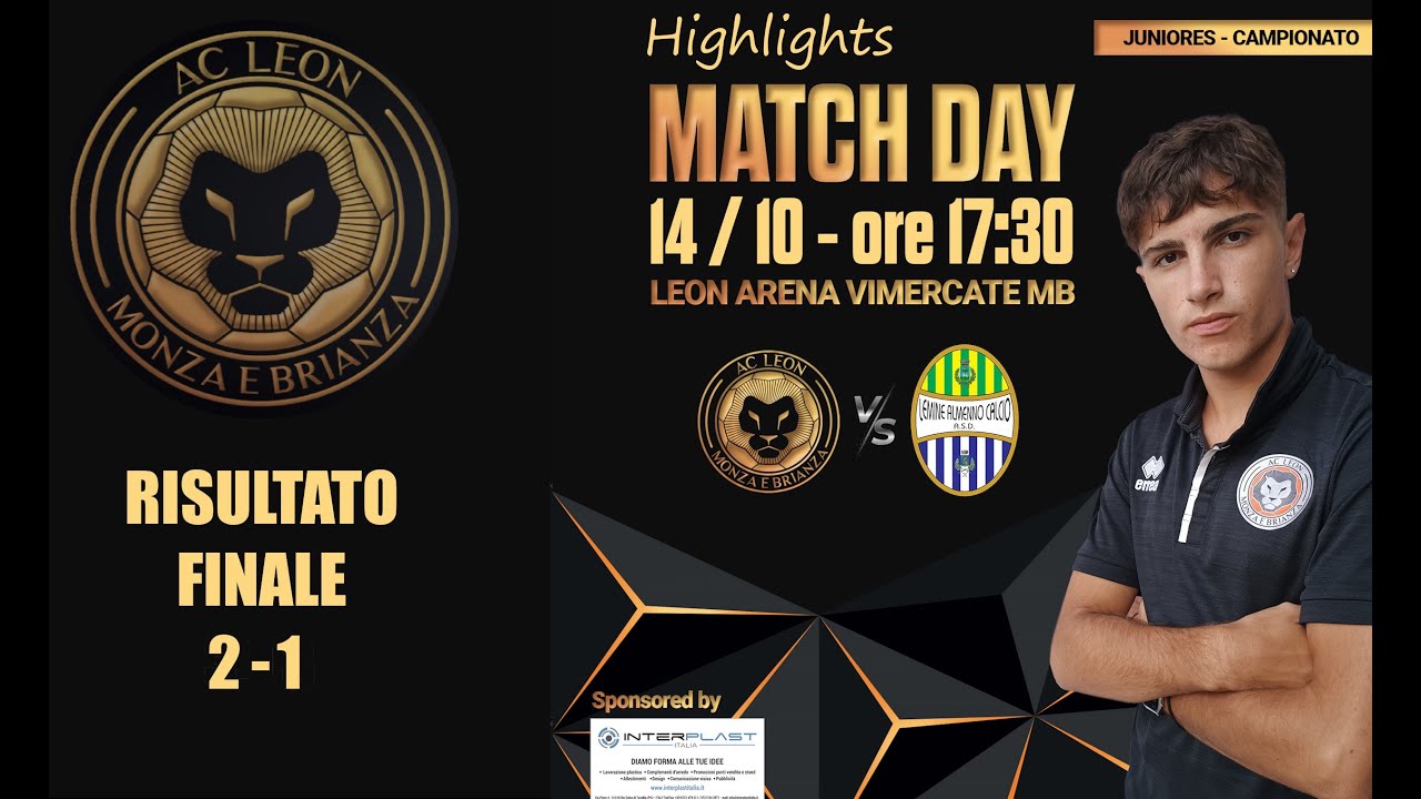 JUNIORES U19 REGIONALE A - 23-24 - CAMPIONATO, LEON vs LEMINE ALMENNO