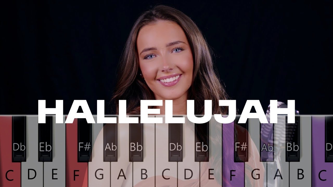 Lucy Thomas - Hallelujah (FULL Piano Tutorial)