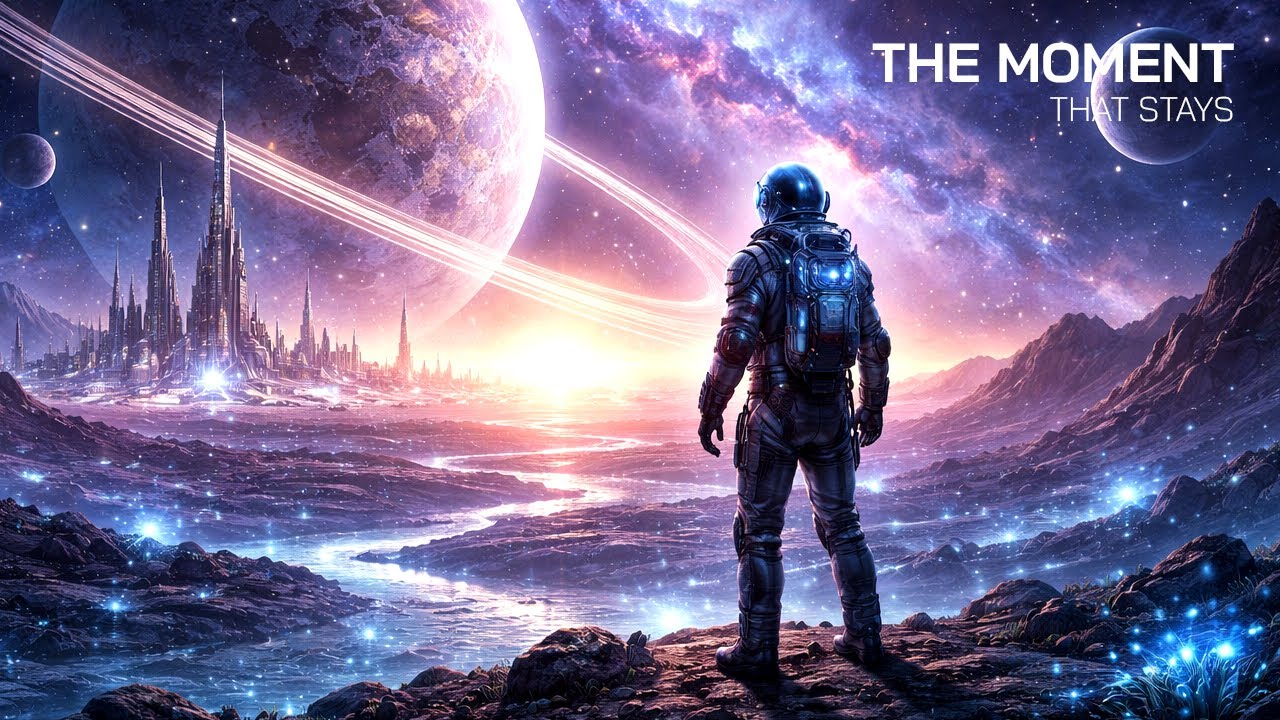 Last Astronaut on Alien World | 1 Hour 4K Sci-Fi Ambient Music for Deep Focus, Study & Sleep