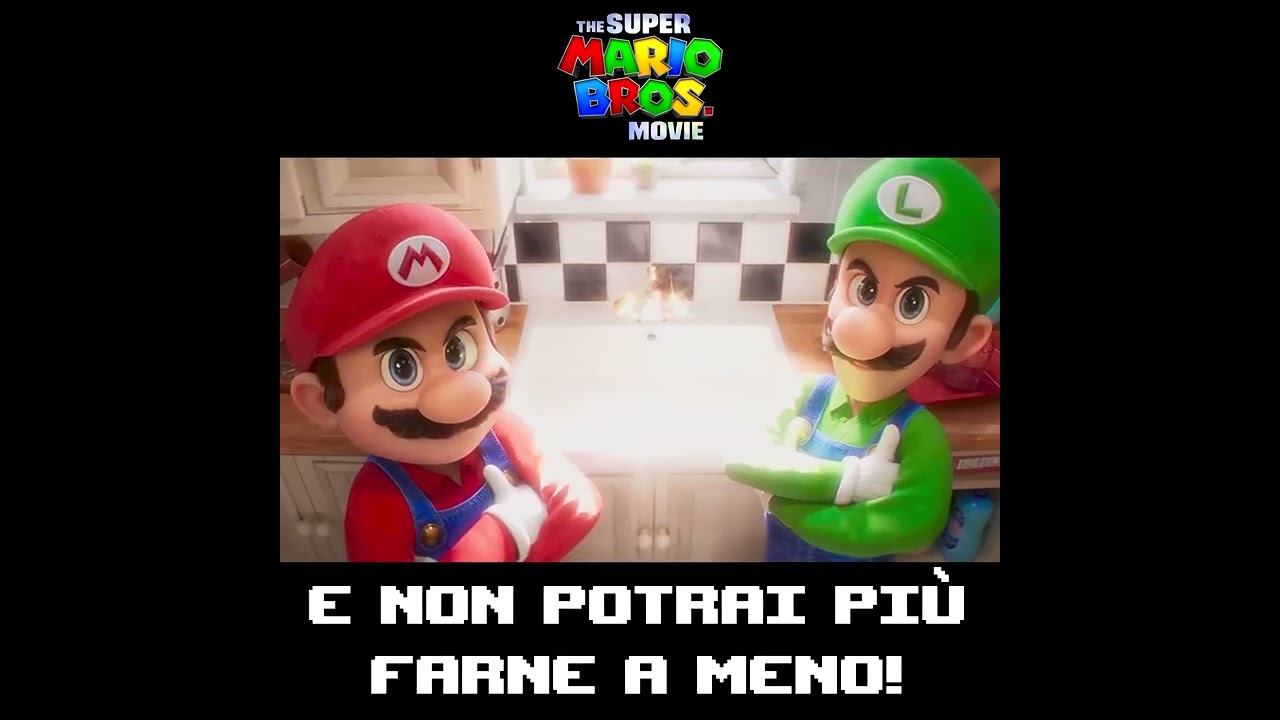 Super Mario Bros. Il Film - Pubblicit&agrave; SMBIdraulica DOPPIAGGIO [ITA]