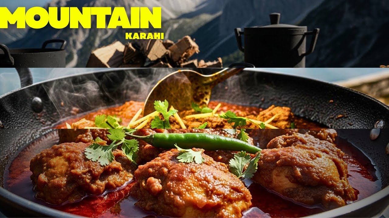 Why Chicken Karahi Tastes Better in the Mountains | Chicken karahi recipe