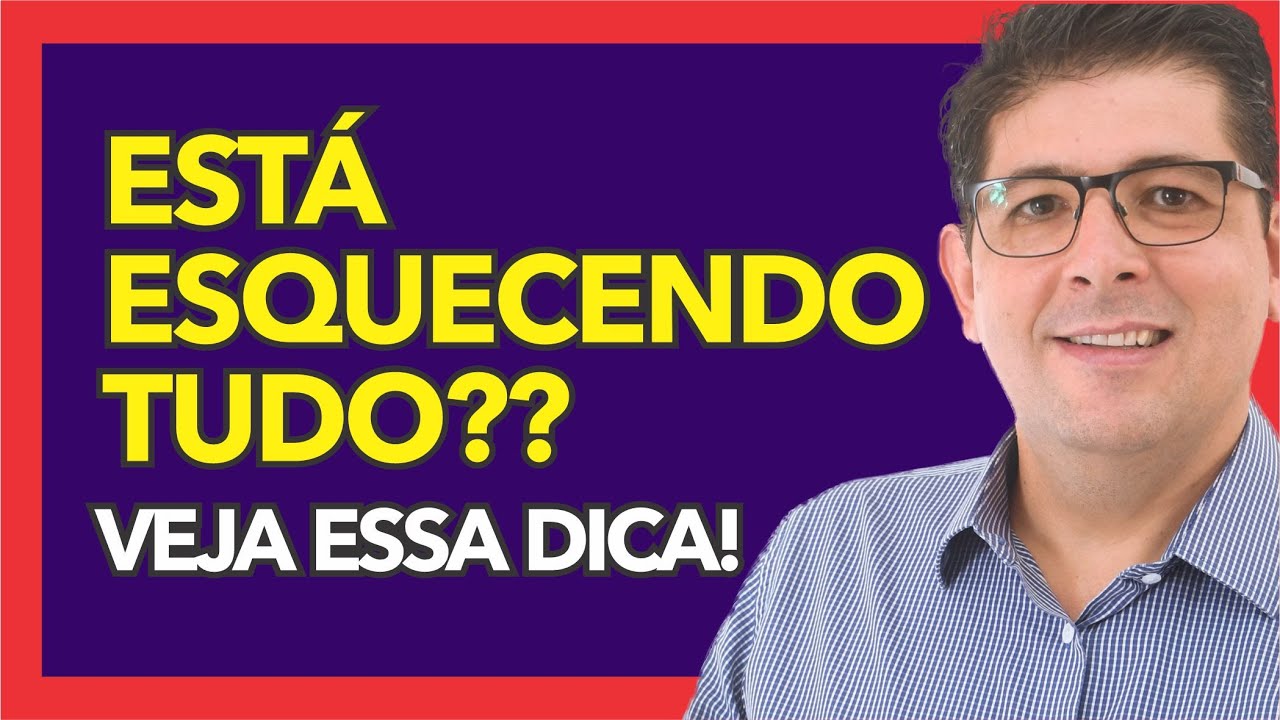 Como acabar com o esquecimento do dia a dia | Dr Juliano Teles