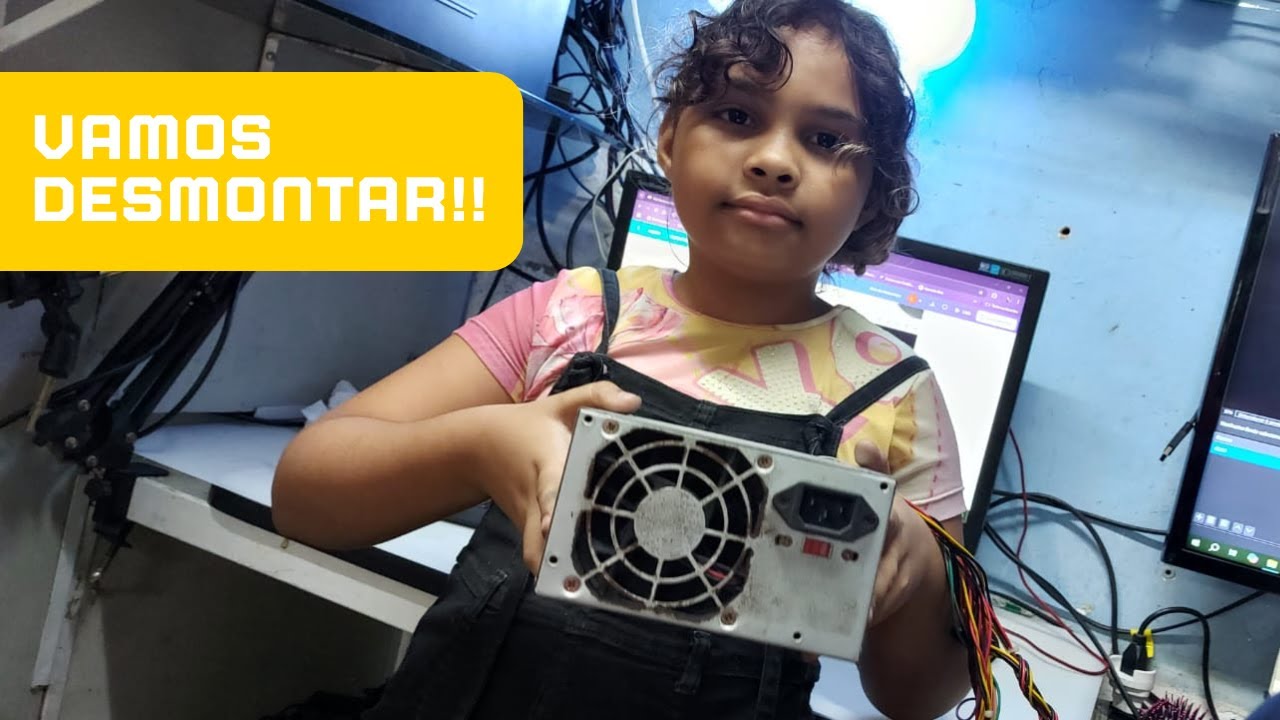 Desmontando Fonte ATX | O que tem dentro de uma fonte ?
