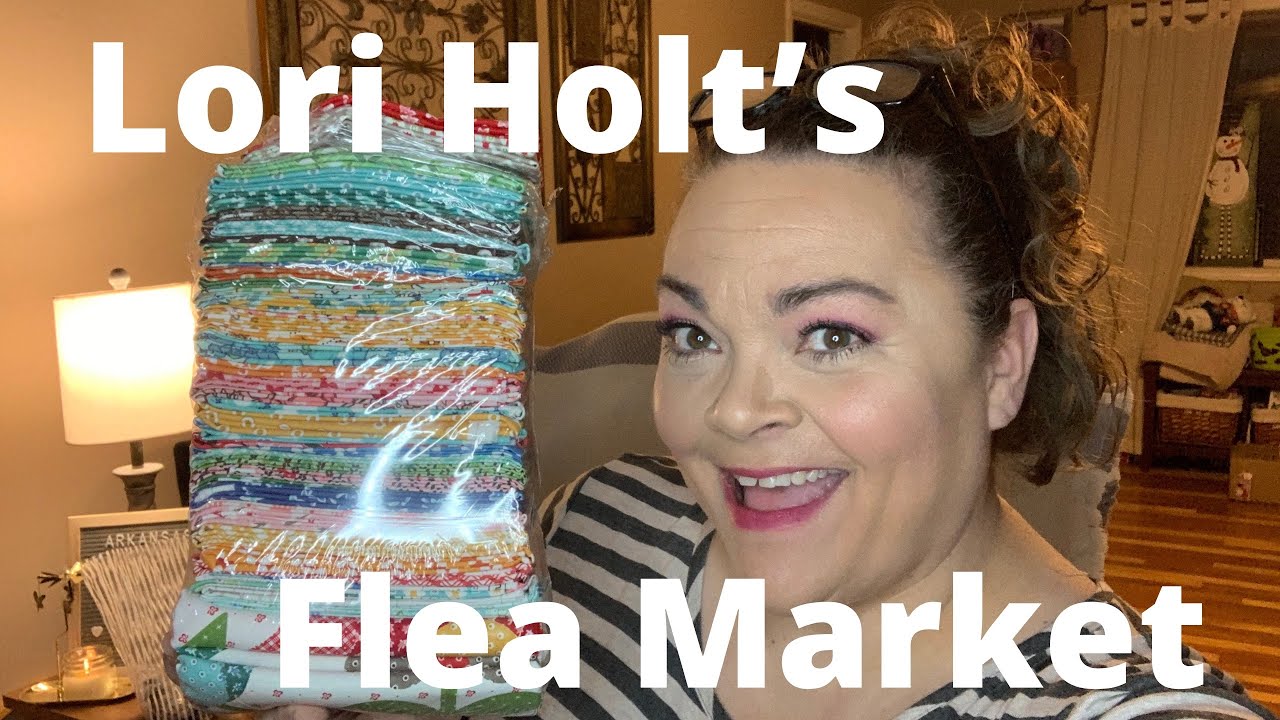 Unboxing Lori Holt Flea Market Fat Quarter Bundle!!