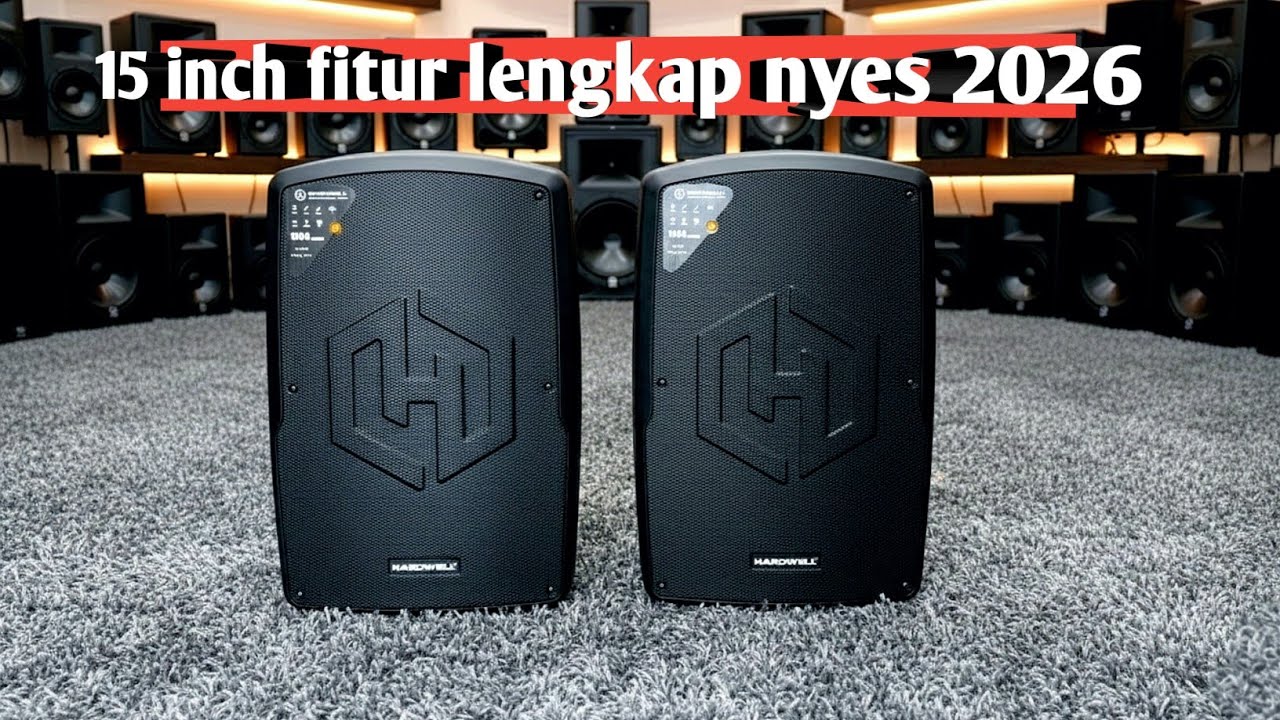 Harga speaker 15 inch fitur lengkap 2026