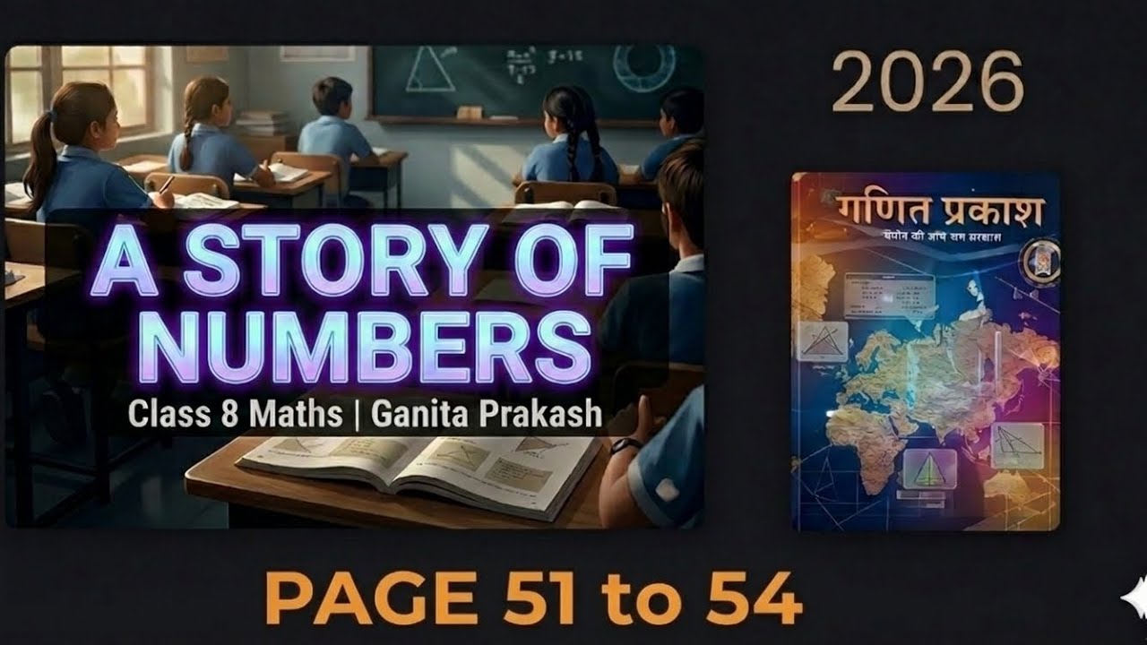 A Story of Numbers  |  Part 2 | Class 8 Maths  | Chapter 3 | Ganita Prakash  | NCERT 