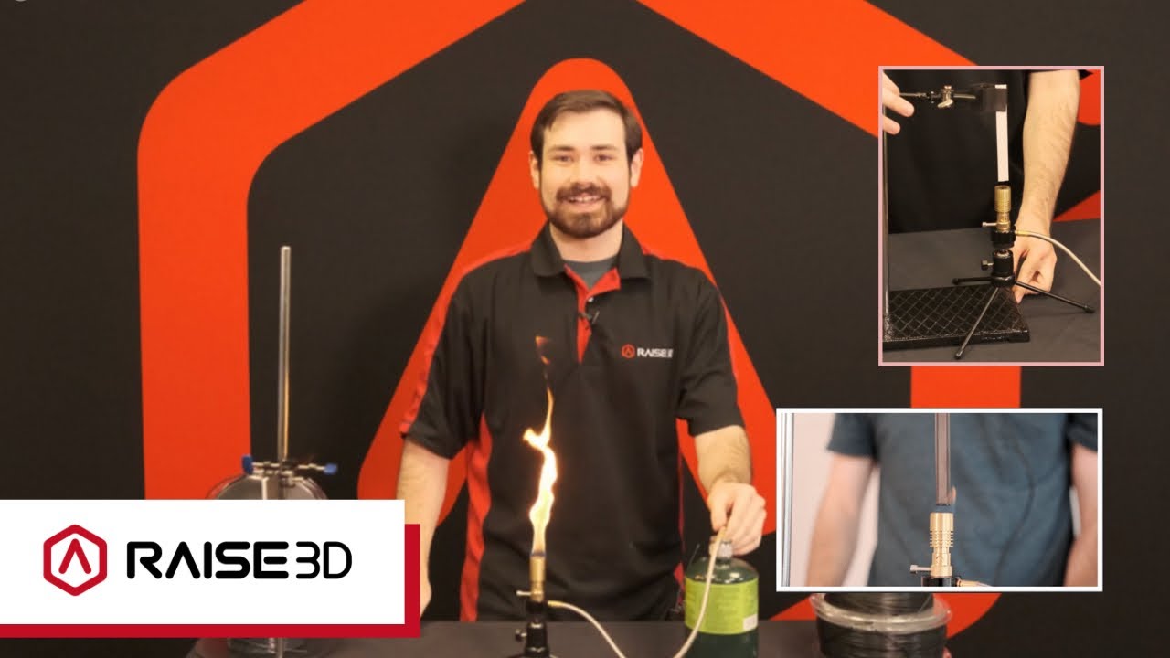 Raise3D Testing Fire Retardant Materials