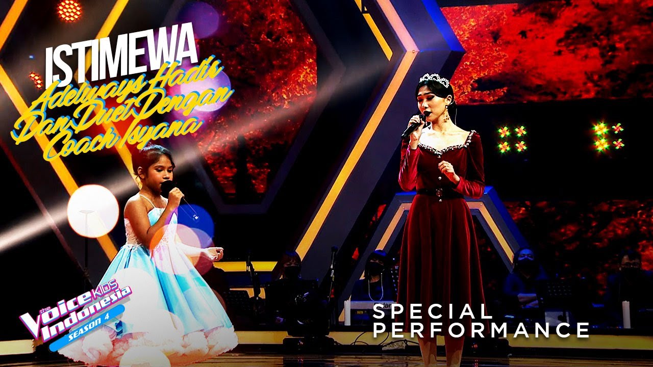 Adelways Lay X Isyana - Time To Say Goodbye | Grand Final | The Voice Kids Indonesia Season 4