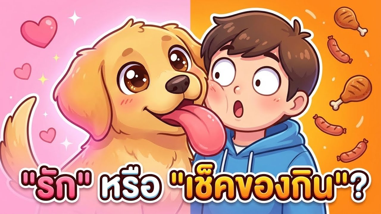หมาเลียหน้า = บอกรัก? ความจริงที่เจ้าของ (อาจ) เข้าใจผิดมาตลอด!