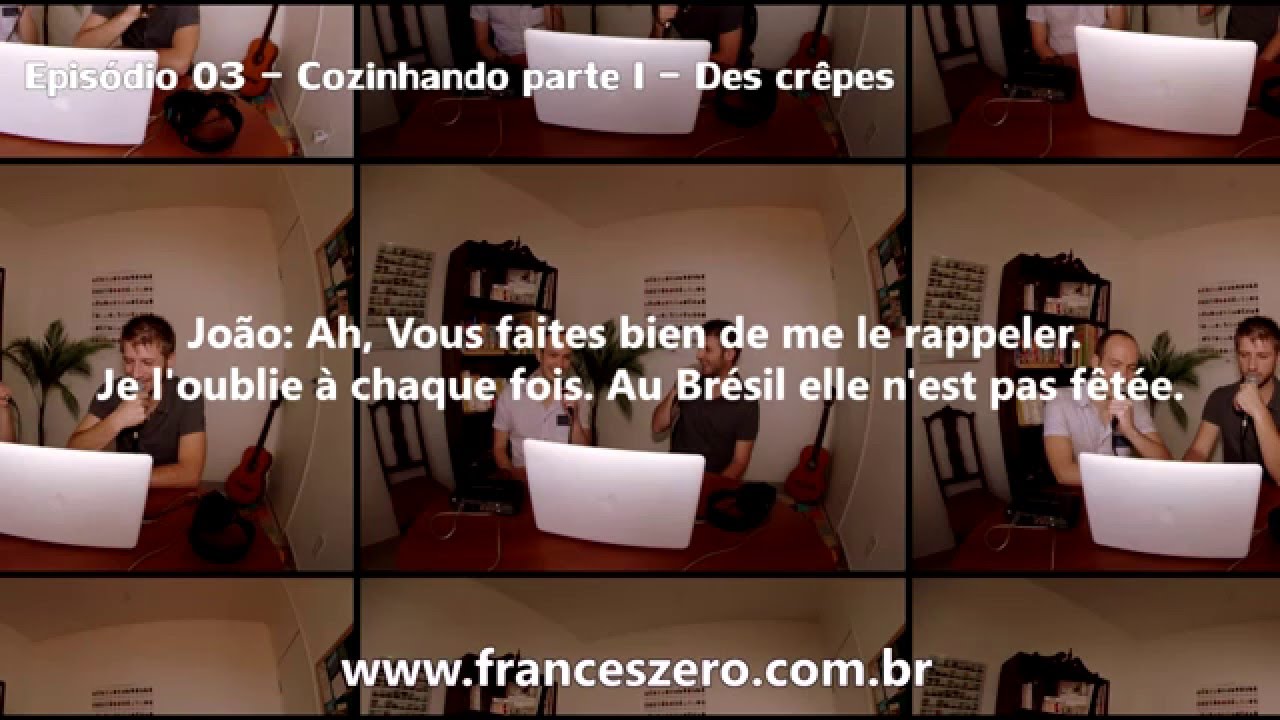 FrancêsZero - Aula 03 - Nível intermediário - Curso gratuito de francês.