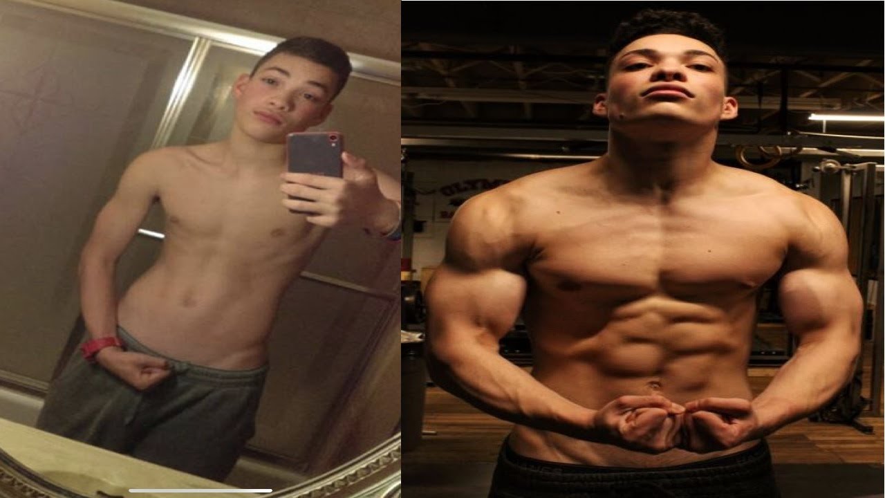 1 Year Transformation: Skinny to Muscular +40lbs
