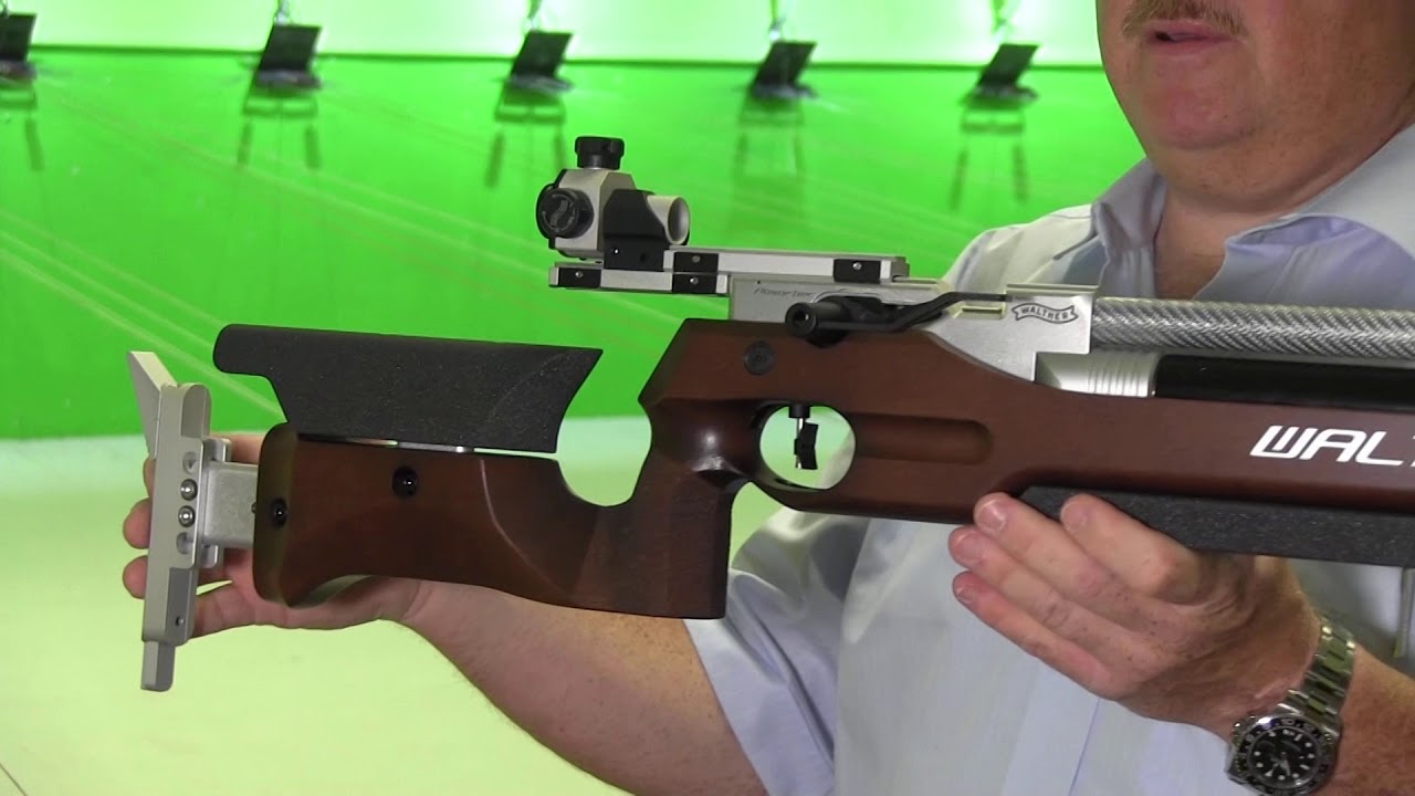Vorstellung Walther LG 400 Holzschaft Auflage