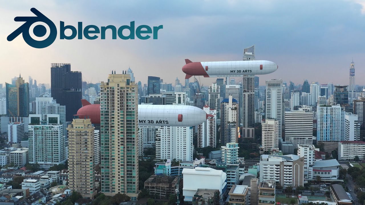 Blender VFX ( adding CGI objects to videos )