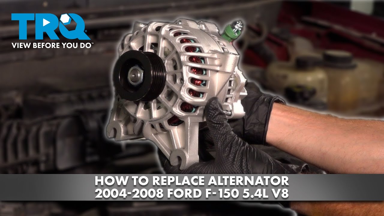 How to Replace Alternator 2004-2008 Ford F-150 5.4L V8