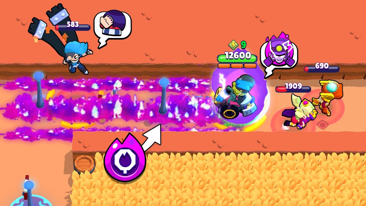 UNSTOPPABLE! CHUCK's HYPERCHARGE BROKEN GAME 🚂 Brawl Stars 2024 Funny Moments, Wins, Fails ep.1373