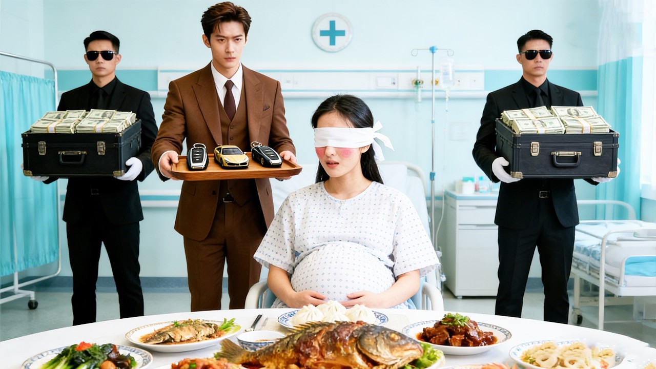 瞎眼少女為救母嫁不孕總裁！新婚夜竟懷三胞胎，專家全傻眼，總裁寵她上天！ #短劇 #爽劇 #煥新劇場