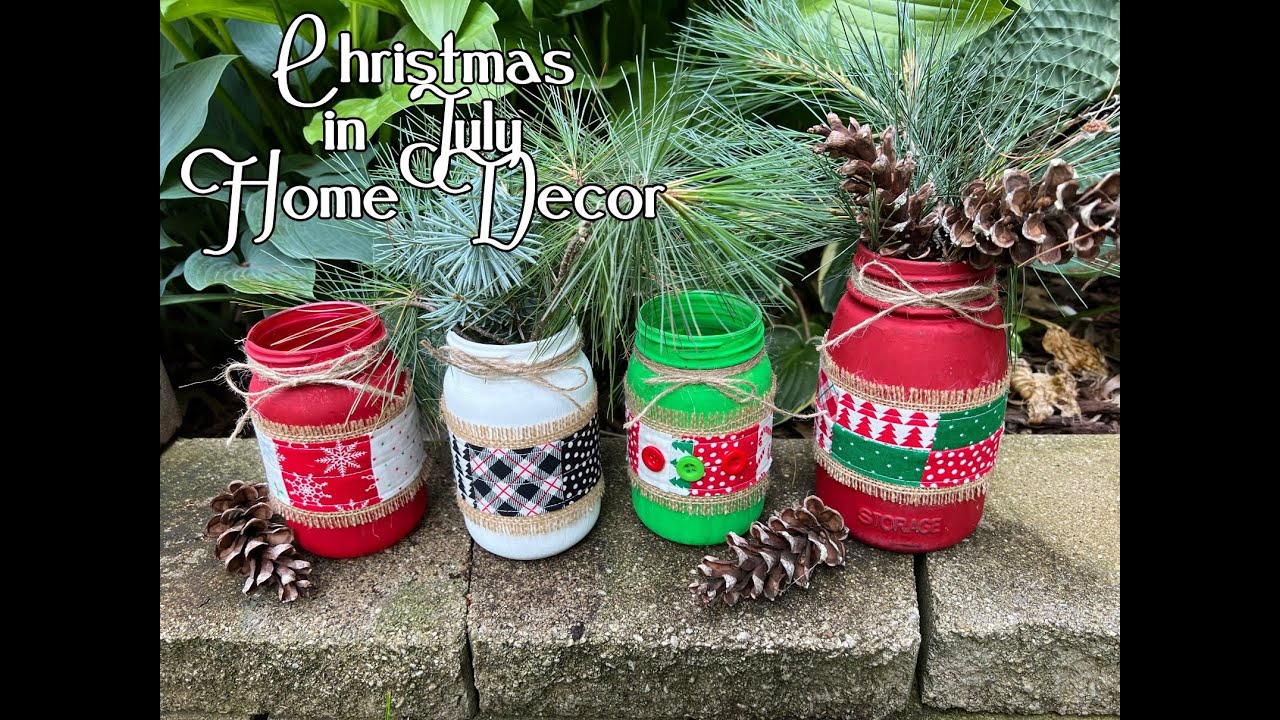 Christmas in July * DIY some cute HOME DECOR*