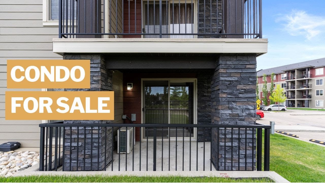 Condo For Sale in Edmonton | 2 Bedroom, 2 Bathrooms | Ground Floor | Affordable homes Edmonton |