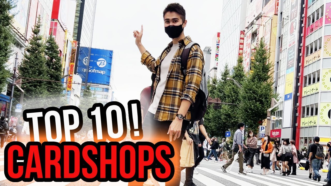 MY TOP 10 Cardshops in Akihabara! WATCH before you got to Japan!  Efficient ROUTE  in VLOG STYLE!