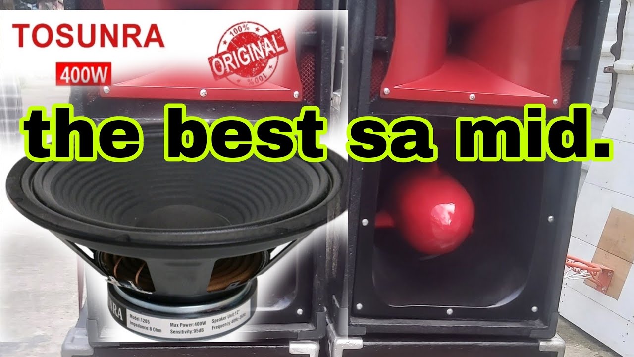 tosuntra speaker 12