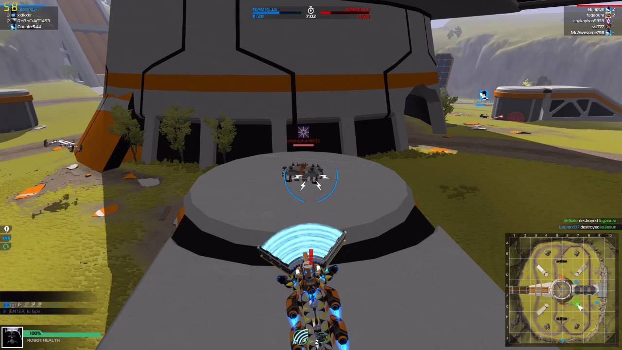 2 Fast 2 Quick : Team Death Match, Robocraft