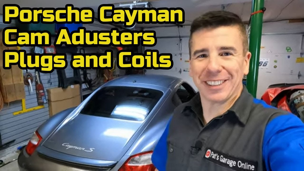 Замена кулачкового регулятора Porsche Cayman S 987 — вместе со свечами зажигания и катушками