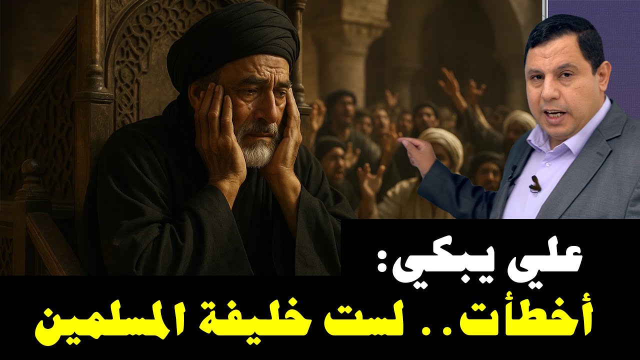 توبة علي بن أبي طالب: أخطأت.. ولست خليفة المسلمين