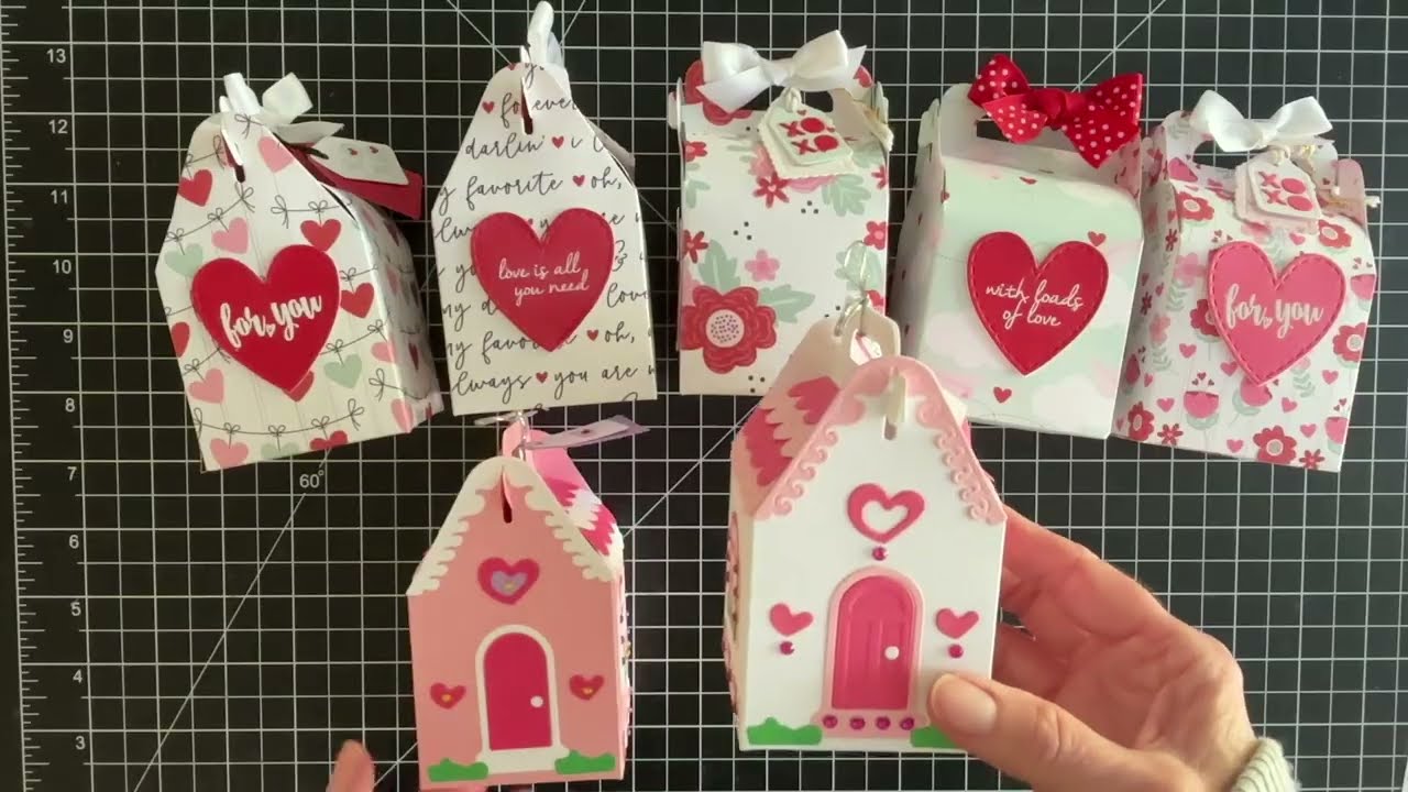 February Valentines House Treat Box