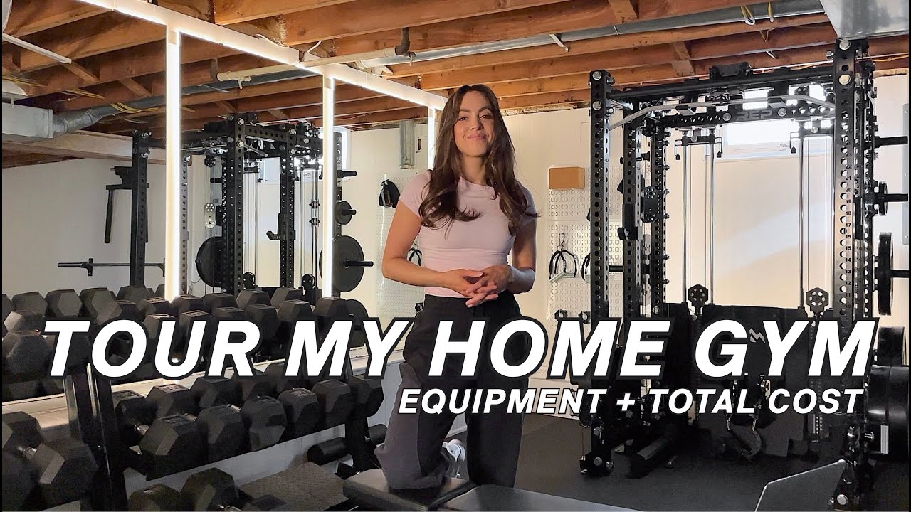 BASEMENT HOME GYM TOUR