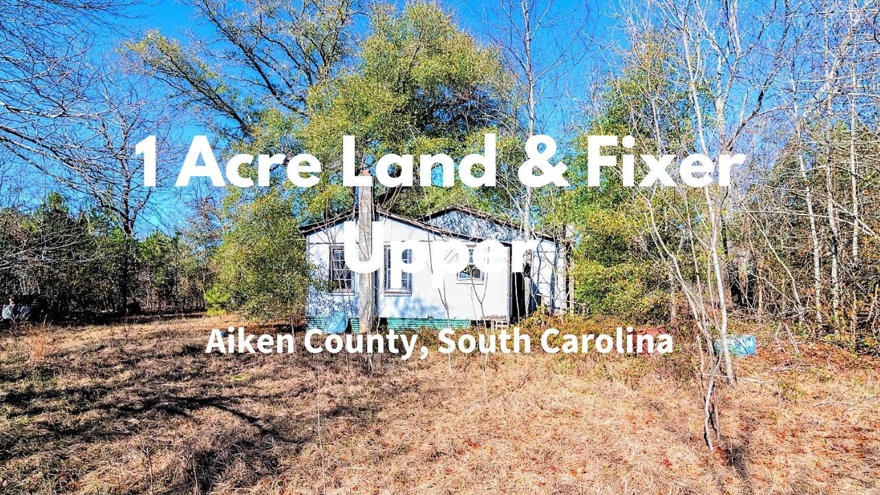 Elegment Land: Springfield SC 1 Acre Residential Land + Fixer Upper Home