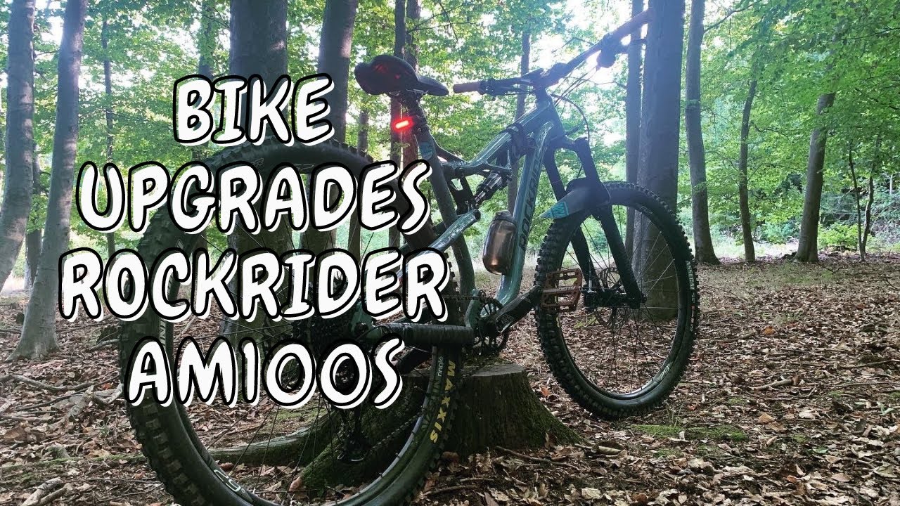 MY BIKE UPGRADES ROCKRIDER AM100S ALL MOUNTAIN MTB  #rockrider #bikeupgrade #rockrideram100s