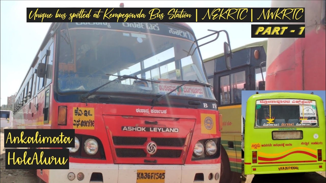 Bangalore(Majestic)bus stand Halt buses Part-1  | Night riders | NEKRTC | NWKRTC | KSRTC