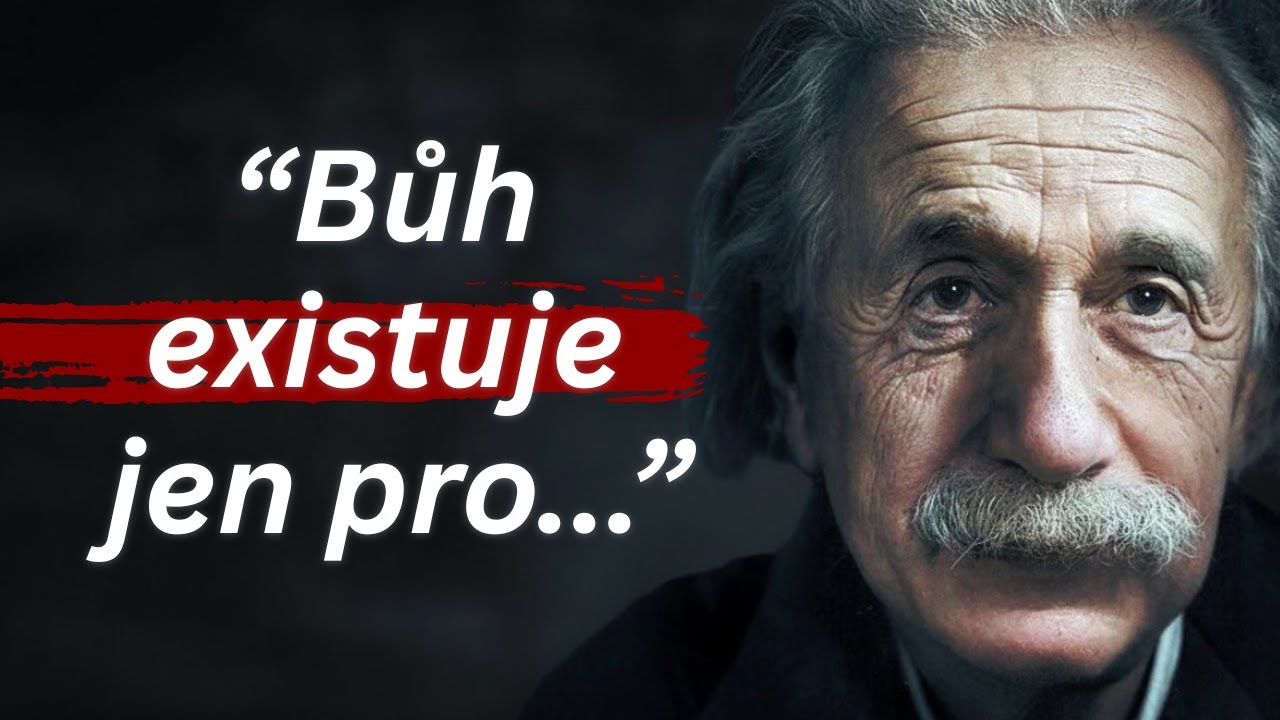 Myšlenky Alberta Einsteina, Které Dnes Dávají Větší Smysl Než Kdykoliv Předtím