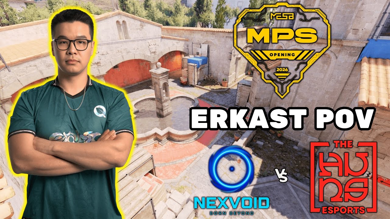 erkaSt POV | NEXVOID vs The Huns (21/19/19) ADR 95.4 MESA Pro Series Opening 2026 - Grand Final