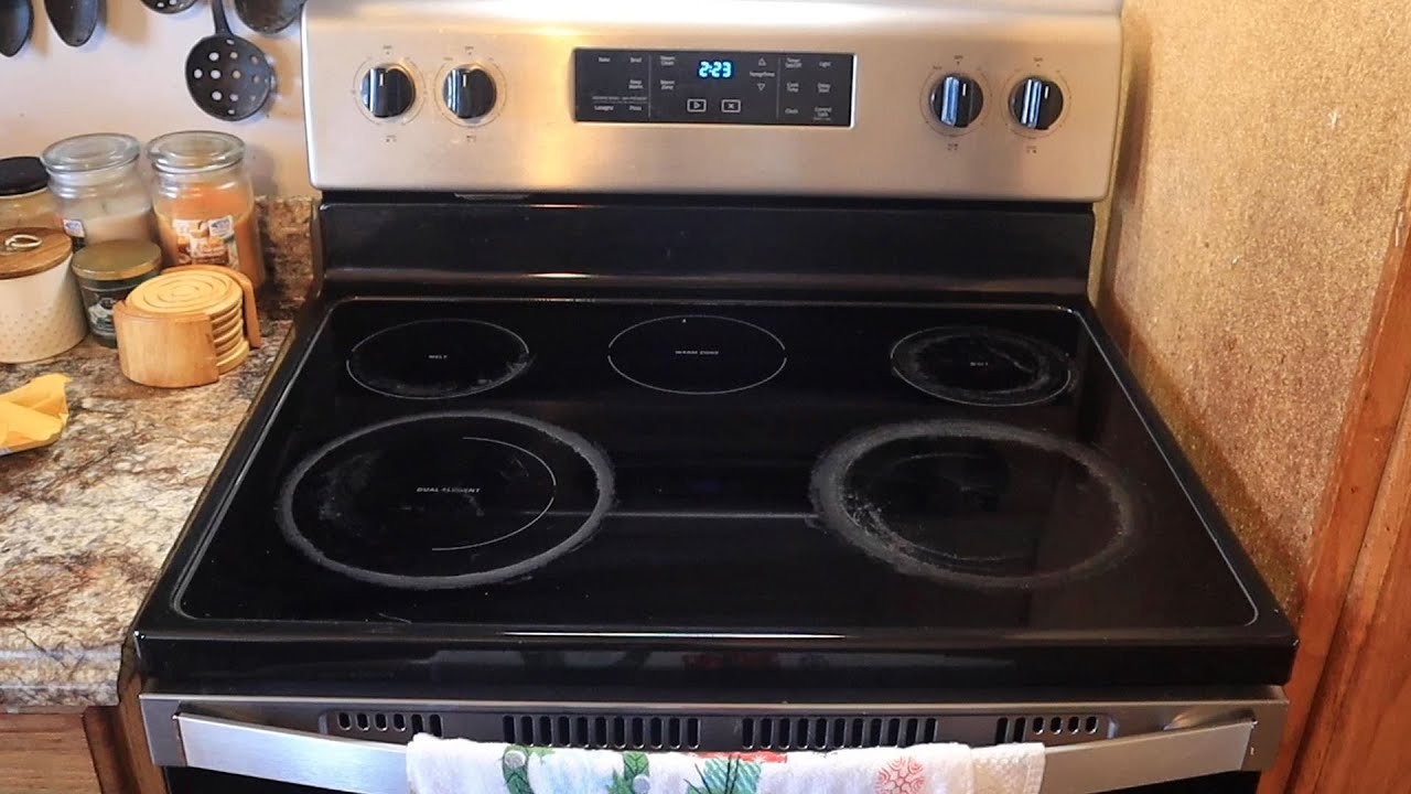 Как отремонтировать конфорку плиты Whirlpool с плоской столешницей, которая постоянно работает на...