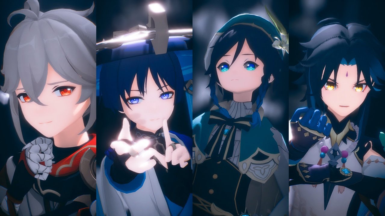 【MMD原神 / Genshin Impact MMD】ぼかろころしあむ【Kazuha Xiao Venti Wanderer】