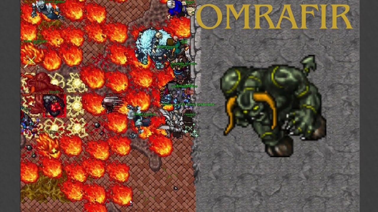Tibia - OMRAFIR KUMPEL Gaz'Haragotha z innej celi ! 2024 ! #tibia #boss