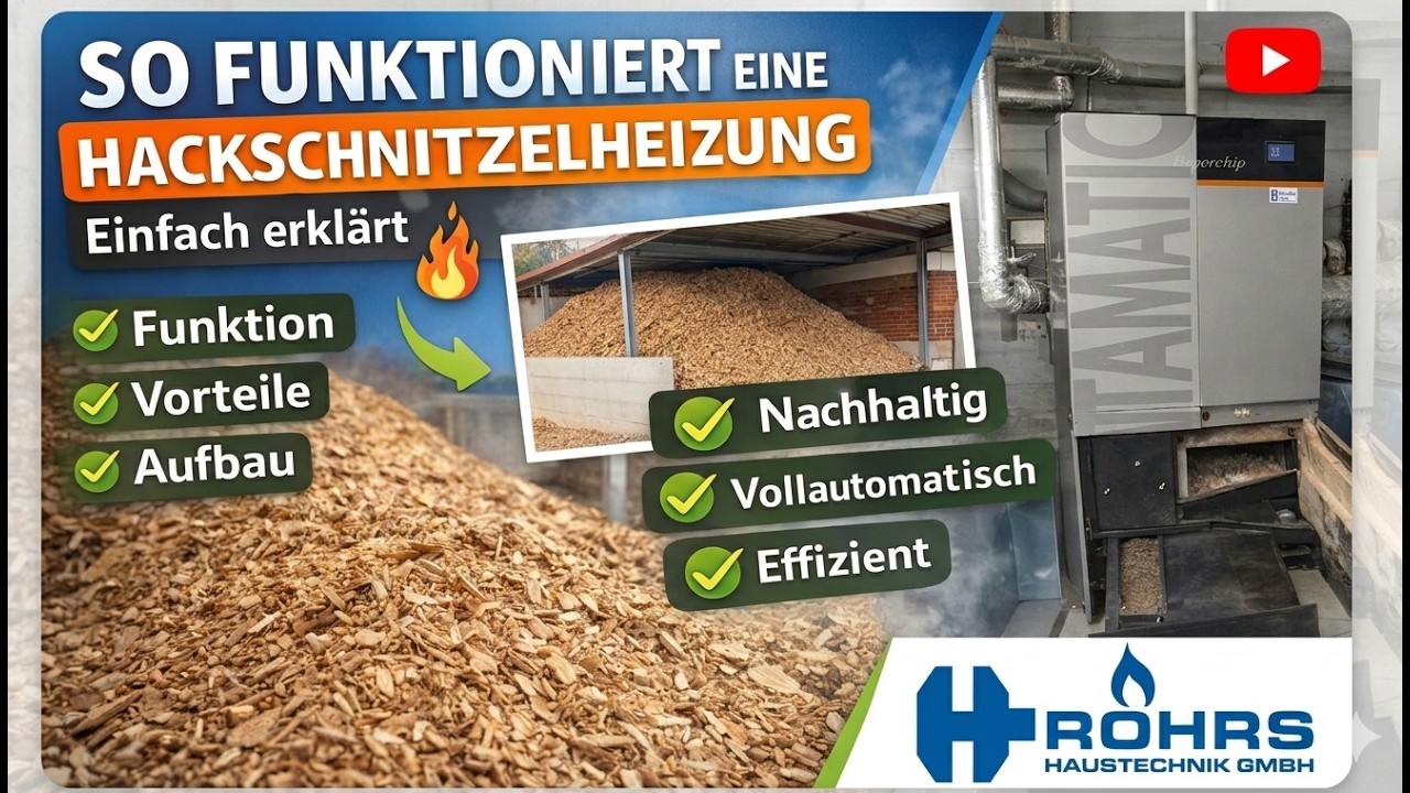 Guntamatic Hackschnitzelheizung einfach erkl&auml;rt (in 3 Minuten) | Heinz R&ouml;hrs GmbH