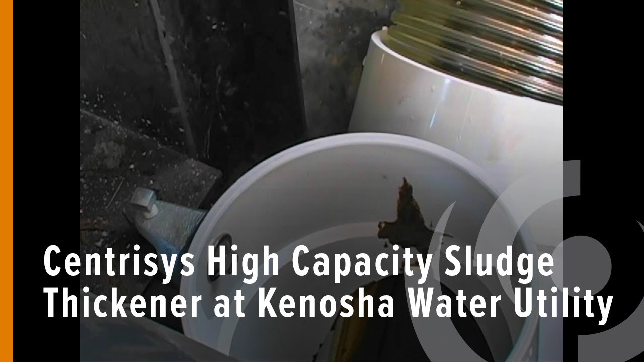 Centrisys High Capacity Sludge Thickener at Kenosha Water Utility