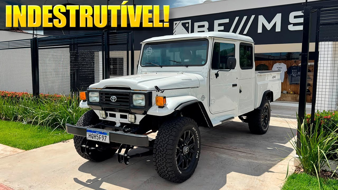 TOYOTA BANDEIRANTE 1998 ERGUIDA, TURBINADA E À VENDA!!