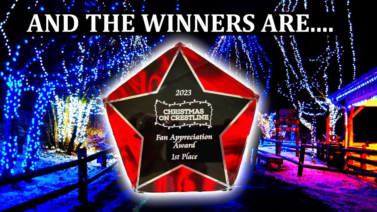 2023 Christmas Light Awards | The Top 3 Light Shows