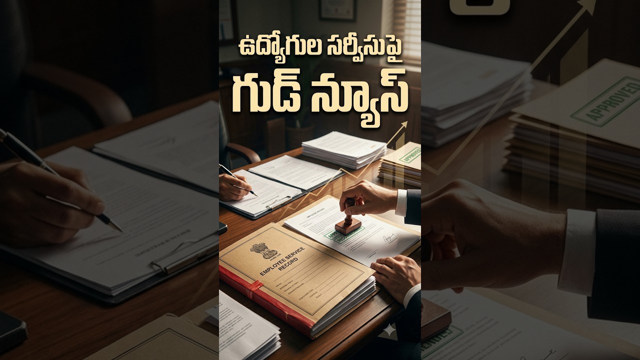 ఉద్యోగుల సర్వీసుపై గుడ్ న్యూస్